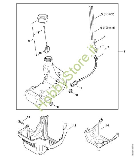 Picture of Serbatoio carburante FR 235