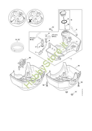 Picture of Serbatoio carburante FR 460 TC-EM