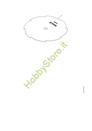 Picture of Lama tagliaerba 255-8 Lama tagliaerba 255-8