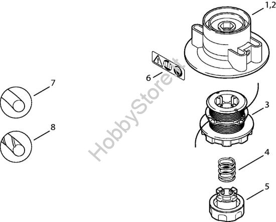 Testa falciante AutoCut C 5-2 FS Attrezzi di taglio Testa falciante AutoCut C 5-2 della marca STIHL