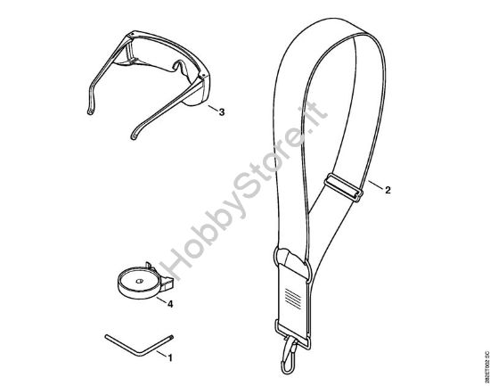 Attrezzi, accessorio a richiesta Trimmer elettrici (FE, FSE) FSE 71 della marca STIHL