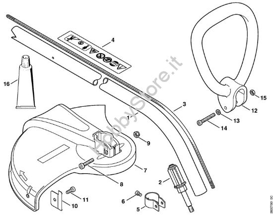 Stelo Trimmer elettrici (FE, FSE) FSE 71 della marca STIHL