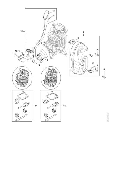 Picture of Silenziatore, impianto di accesione BR 550