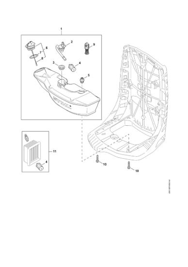 Picture of Serbatoio carburante BR 800 C-E