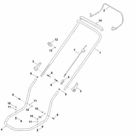Picture of A - Manubrio RM 2.1 R