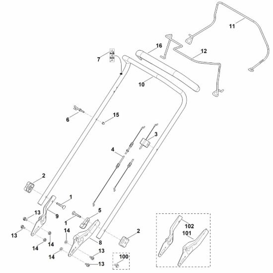 Picture of A - Manubrio RM 248.0 T