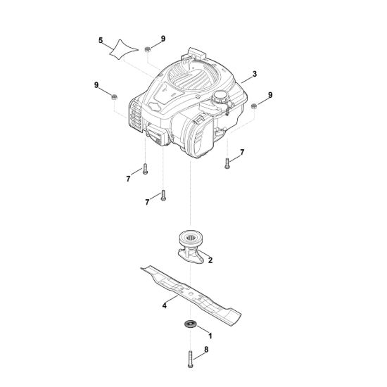Picture of D - Motore, lama RM 248.0 T