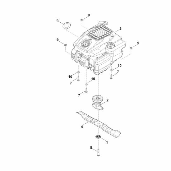 Picture of D - Motore, lama RM 248.2 T