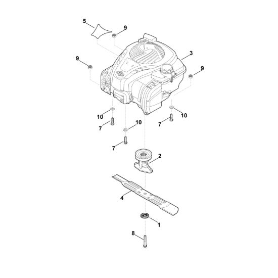 Picture of D - Motore, lama RM 253.0