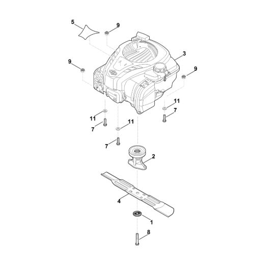 Picture of D - Motore, lama RM 253.0 T