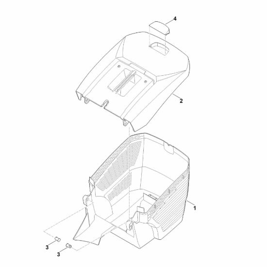 Picture of E - Cesto raccolta erba RM 443.1