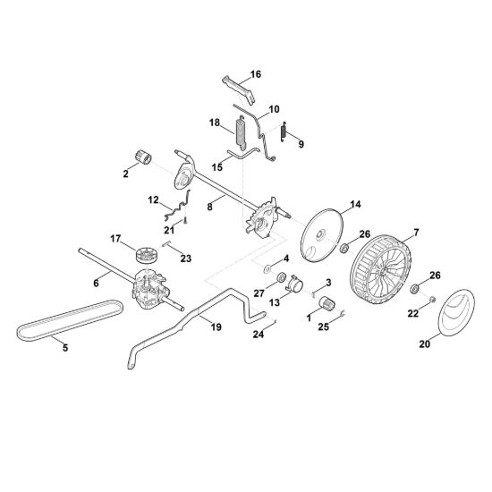 Picture of C - Regolazione altezza asse posteriore RM 448.0 T