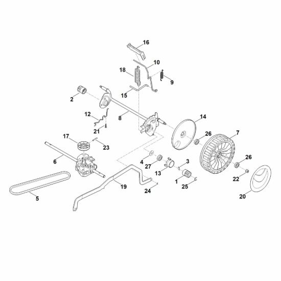Picture of C - Regolazione altezza asse posteriore RM 448.1 TC