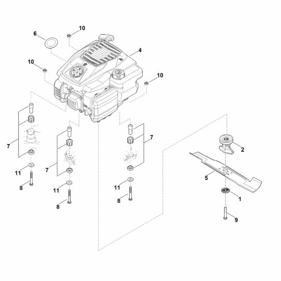 Picture of D - Motore, lama RM 448.1 TX
