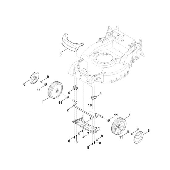 Picture of D - Asse anteriore, copertura RM 650.0 T