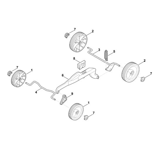 Picture of C - Carrello, impostazione in alto RMA 339.0