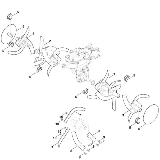 Picture of F - Set di zappatura MH 585.0