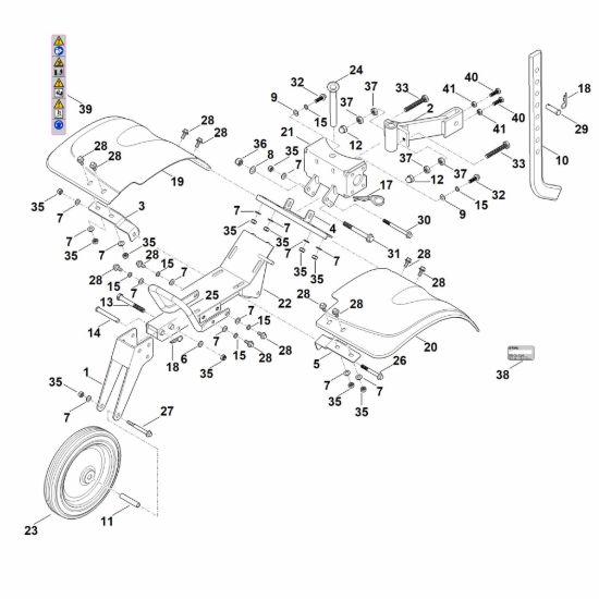 Picture of C - Copertura, Autotelaio MH 600.1