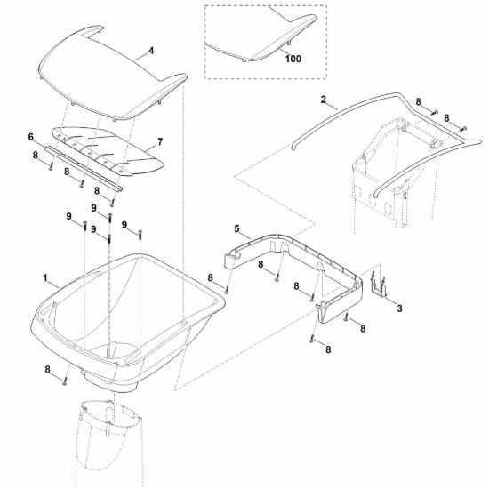 Picture of A - Parte superiore imbuto ATO 400.0