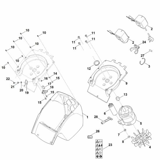 Picture of B - Corpo, Elettromotore GHE 250.0