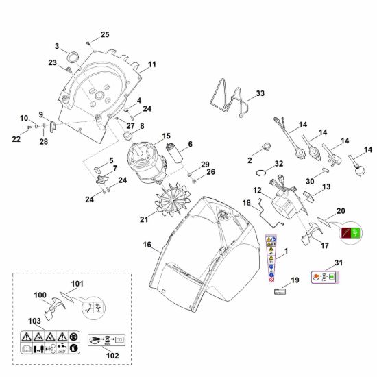 Picture of C - Corpo, Elettromotore GHE 355.0