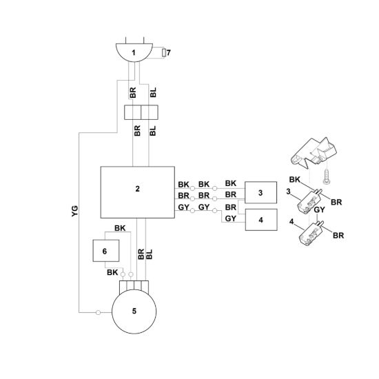 Picture of I - Schema elettrico GHE 420.0