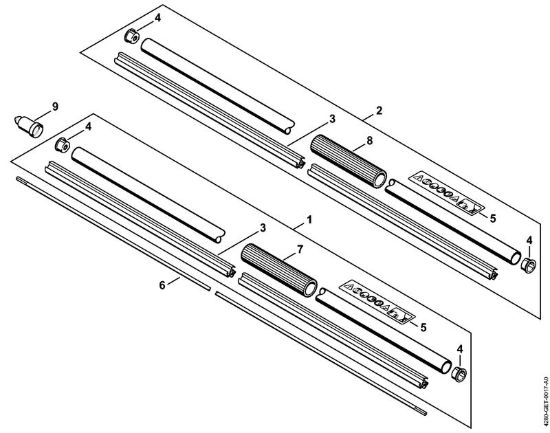 Stelo HL 100 K Tosasiepi (HL) HL 100 K della marca STIHL