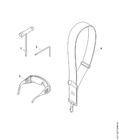 Picture of Attrezzi, accessorio a richiesta HTA 135