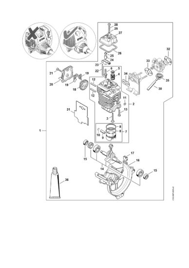 Picture of Gruppo propulsore d. 40 mm    508613634 HT 101