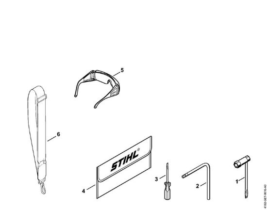 Attrezzi, accessorio a richiesta Sramatori telescopici (HT) HT 130 della marca STIHL