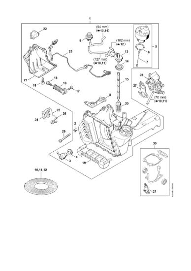 Picture of Corpo serbatoio TS 440-A