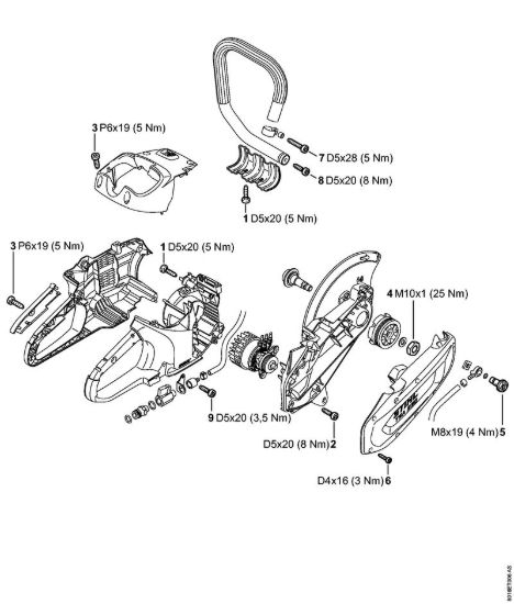 Coppie di serraggio Troncatrici a batteria (TSA) TSA 230 della marca STIHL