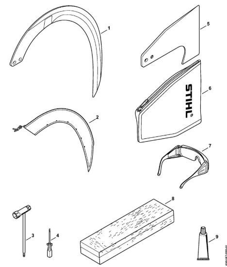 Attrezzi, accessorio a richiesta Apparecchi speciali (PC, SP, MC) PC 70 della marca STIHL