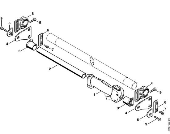 Impugnatura Apparecchi speciali (PC, SP, MC) SP 200 della marca STIHL