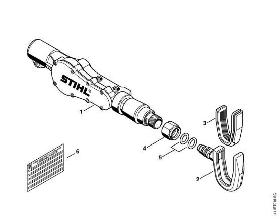 Riduttore, Gancho Apparecchi speciali (PC, SP, MC) SP 200 della marca STIHL