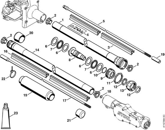 Stelo Apparecchi speciali (PC, SP, MC) SP 200 della marca STIHL