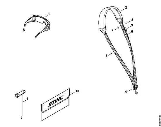 Attrezzi, accessorio a richiesta Apparecchi speciali (PC, SP, MC) SP 92 C-E della marca STIHL