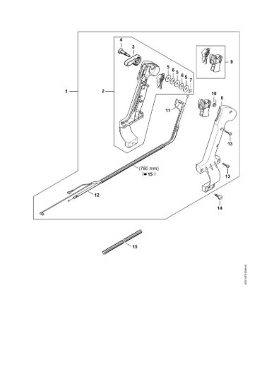 Picture of Impugnatura di comando d. 67 mm SR 340