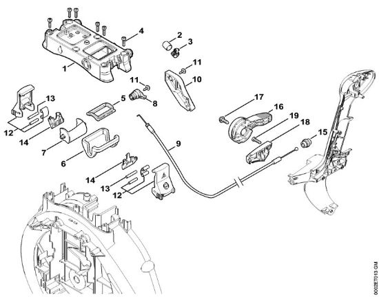 Dispositivo di polverizzazione e di granulazione SR 450 Atomizzatori (SR) SR 450 della marca STIHL