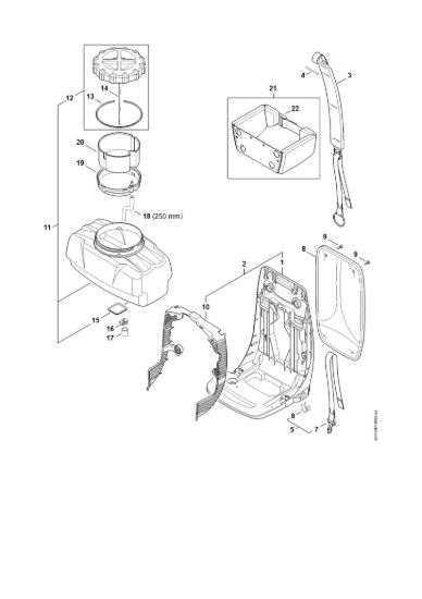 Picture of Dorsale, Serbatoio SR 450
