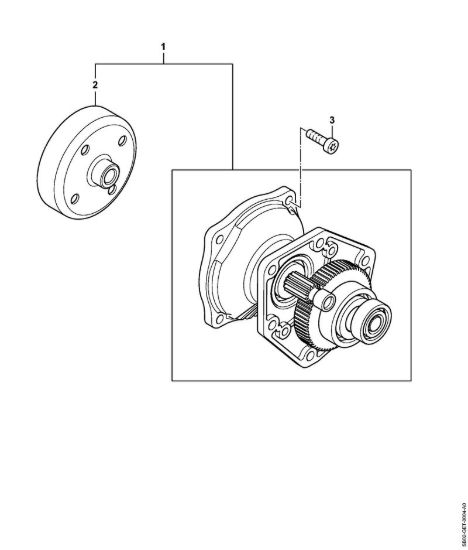 Riduttore Spruzzatori (SG) SG 230 della marca STIHL