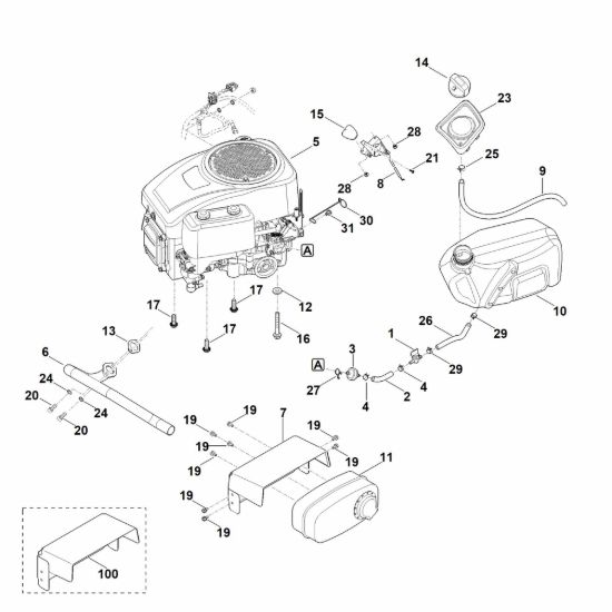 Picture of G - Motore, serbatoio RT 4082.0