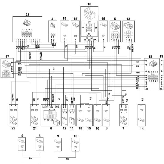 Picture of P - Schema di contatto 1 RT 4082.0