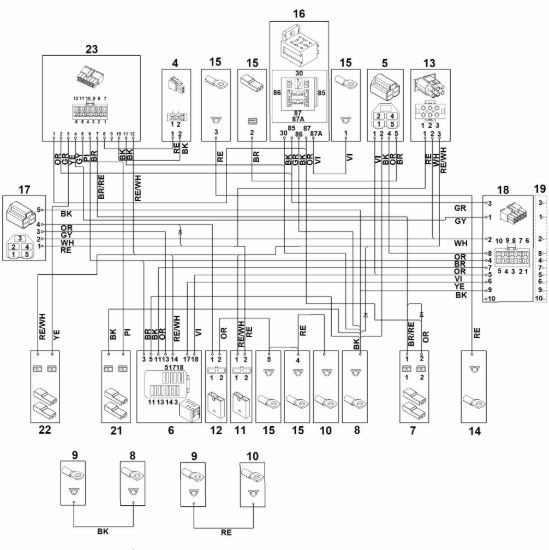 Picture of P - Schema di contatto 1 RT 4082.1