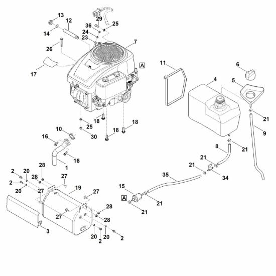 Picture of H - Motore, serbatoio RT 5097.1