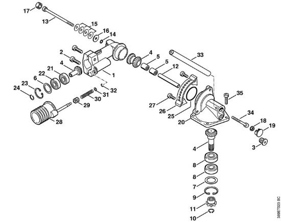 FH Riduttore angolato 0° - 90° Attrezzi accessori FH 0° - 90° della marca STIHL