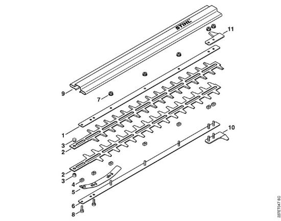 HL Coltello Attrezzi accessori HL 135° della marca STIHL