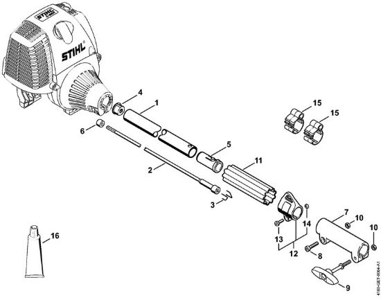 Stelo Motori Kombi (KM) KM 130 R della marca STIHL