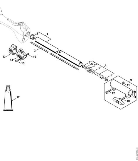 Stelo KM 56 C Motori Kombi (KM) KM 56 RC-E della marca STIHL