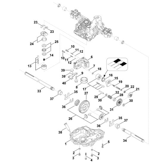 Picture of C - Parte inferiore cambio K46 BM